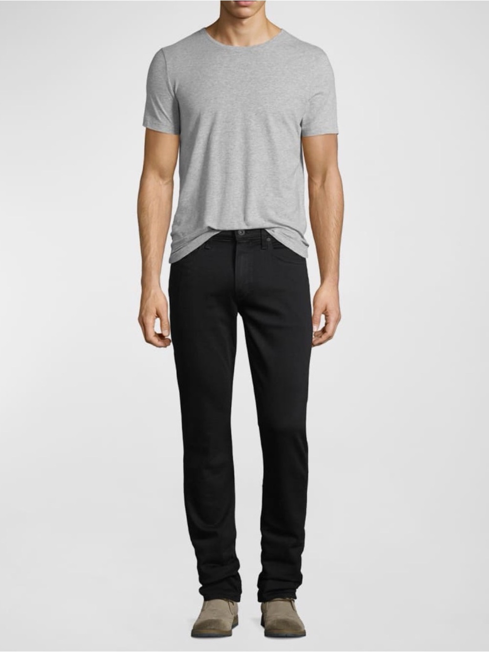 PAIGE Lennox Men's Slim-Fit Black Jeans 31